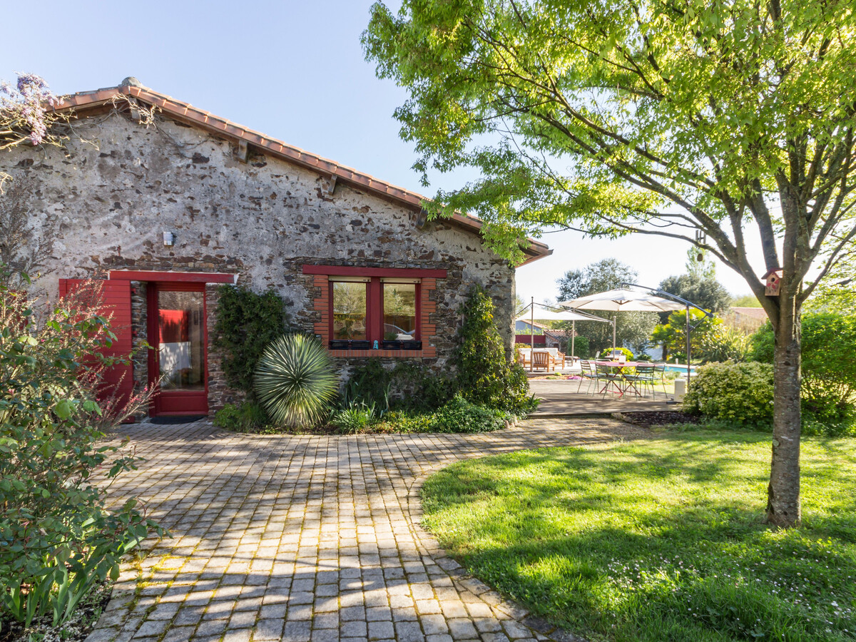 Gîte 7 pers. piscine naturelle et bassin Koï, campagne Nantes - Photo 23
