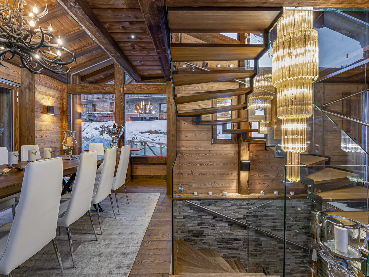 Chalet Moët Le Châtelard – 12 pers., jacuzzi et sauna - Photo 8