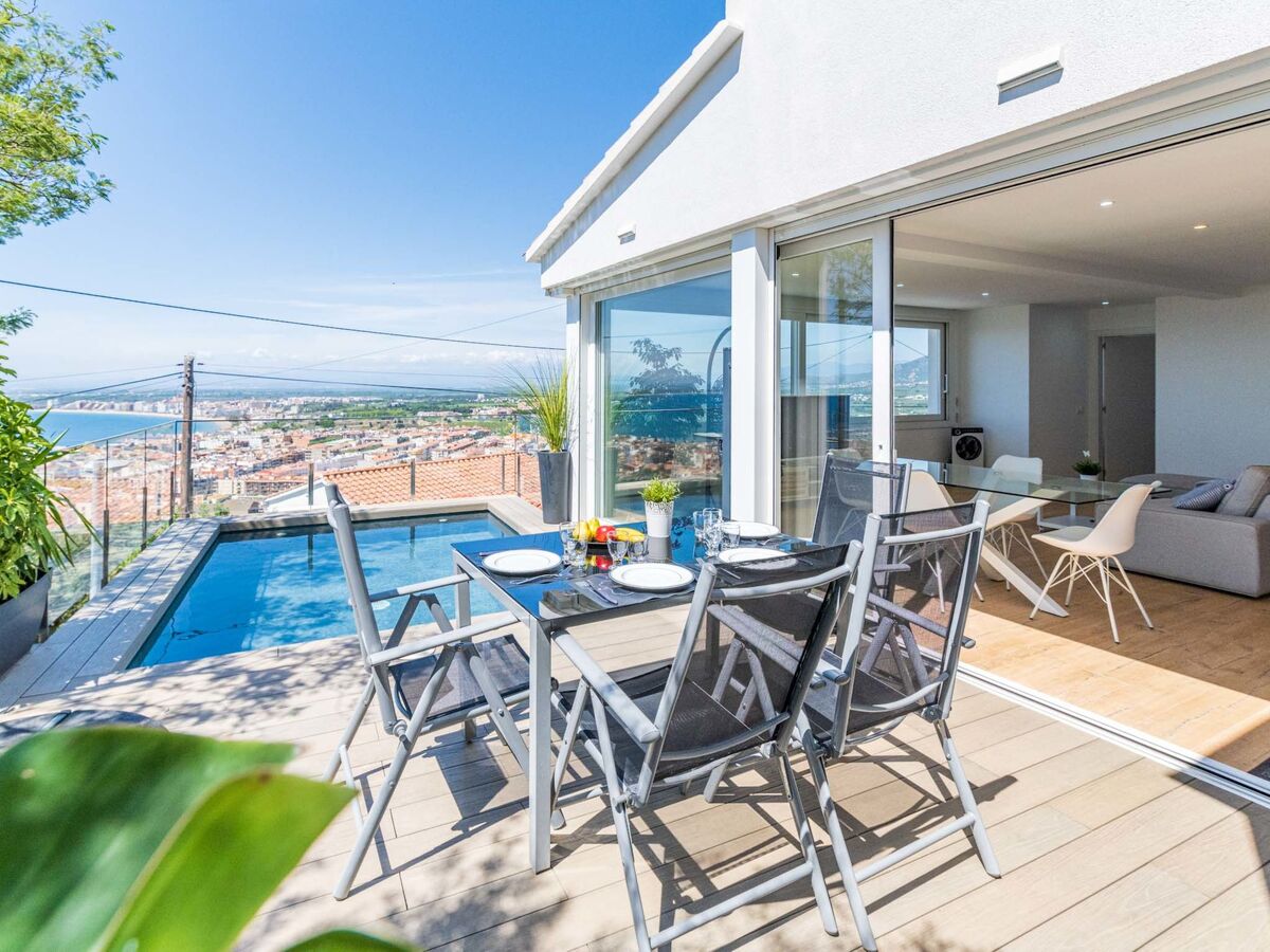 Villa Pitágoras à Roses, piscine et vue mer - Photo 1