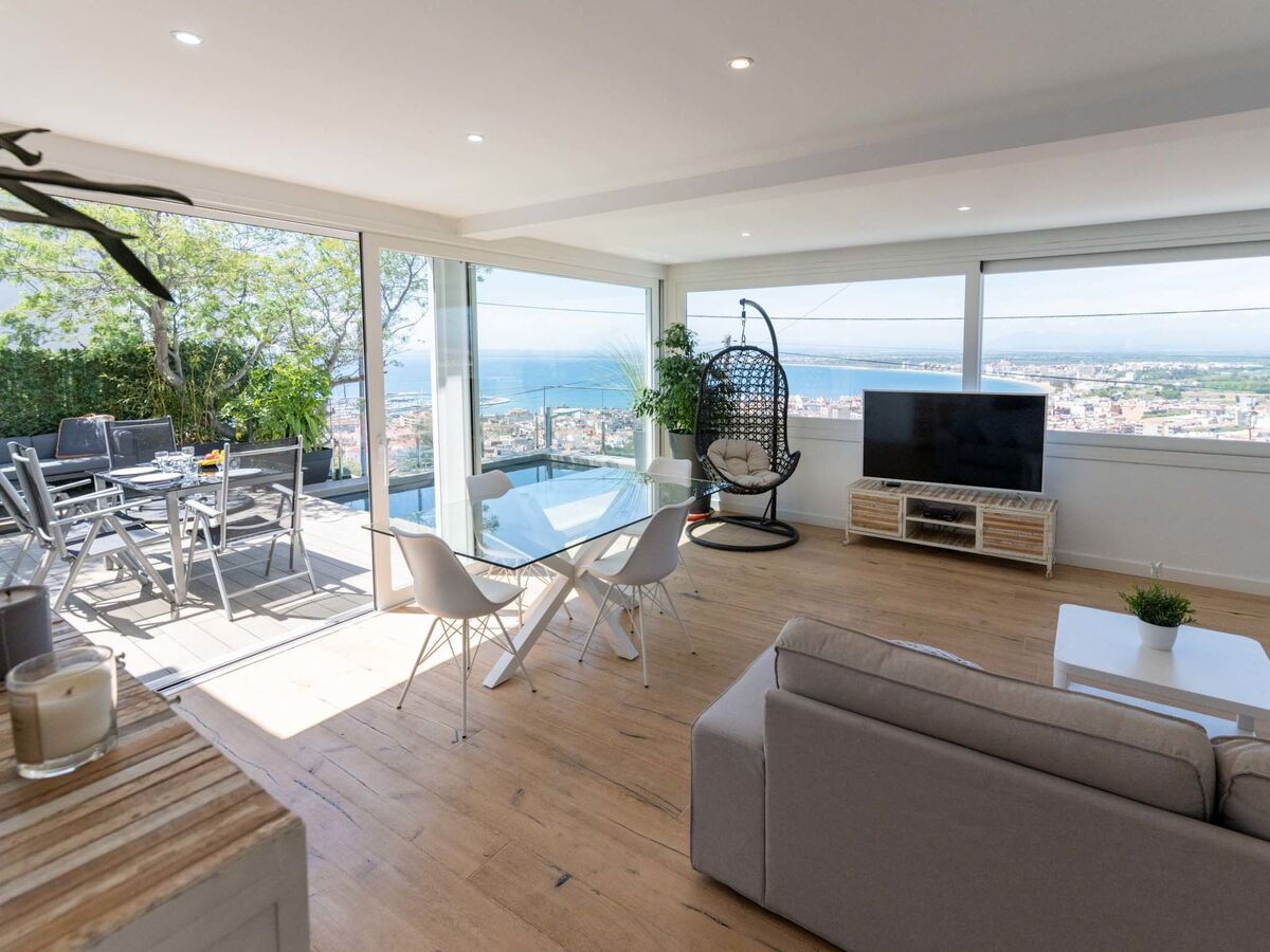 Villa Pitágoras à Roses, piscine et vue mer - Photo 8