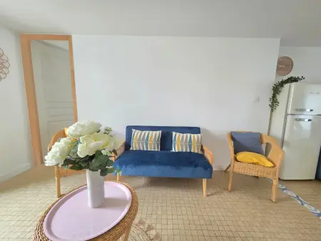 L'ANAGA, maison 2 chambres jardin à 200m de la plage : photo 10