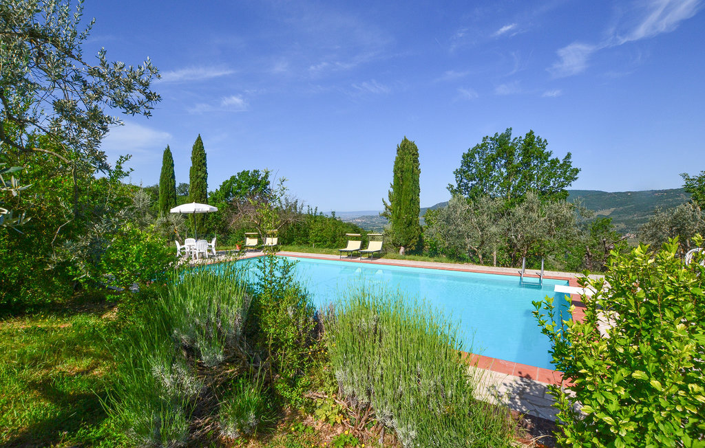 Maison en pierre Castiglion Fiorentino, piscine & vue panoramique - Photo 1