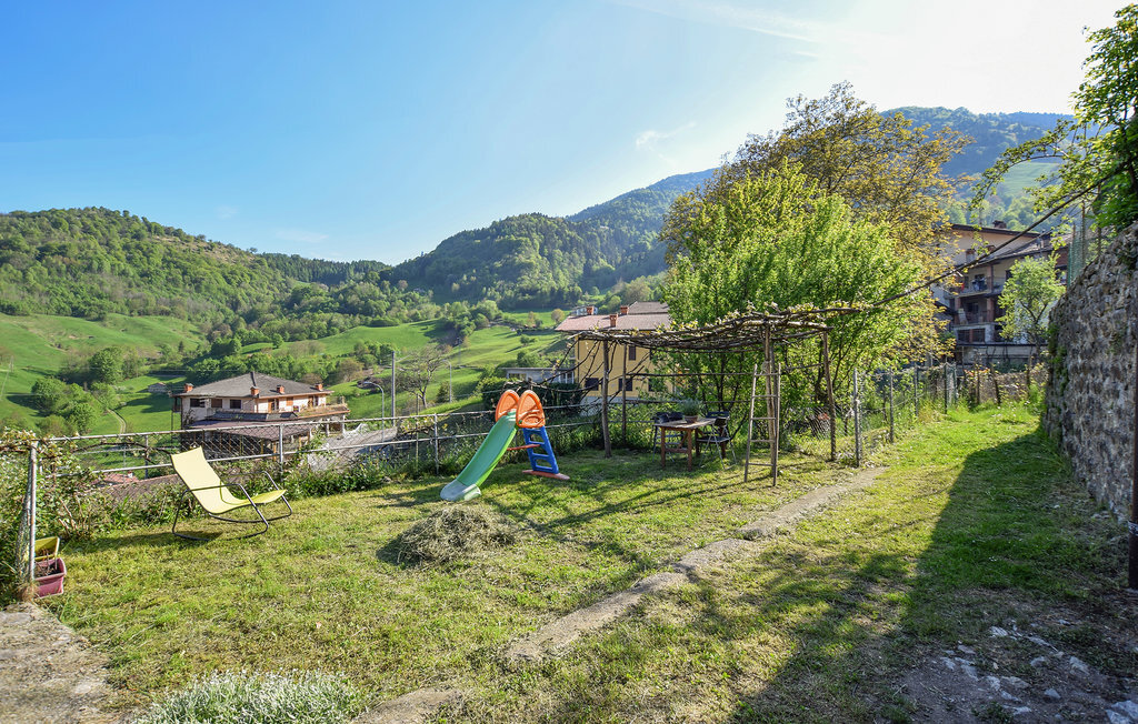 Maison rustique Val Trompia, vue panoramique et jardin - Photo 5