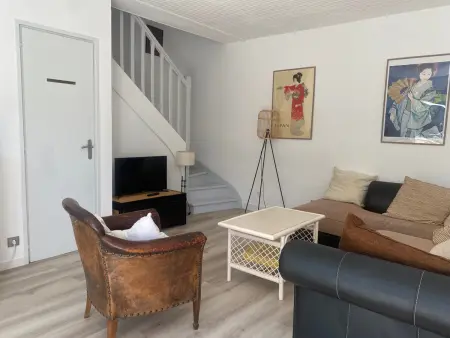 Maison 4 chambres 200m plage, terrain naturel et WIFI : photo 4