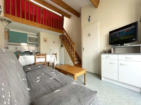 Maison T2 mezzanine piscine chauffée, 200m de la mer : photo 2