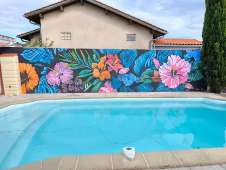 Location maison à Tarnos, Grande maison familiale avec piscine et varangue à Tarnos, proche plages et commerces