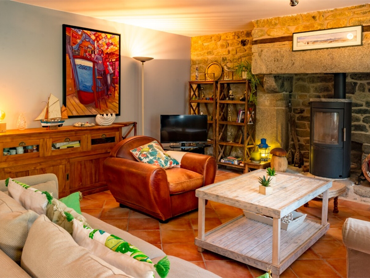 Maison champêtre Ploemeur, 7 couchages, jardin et barbecue - Photo 3