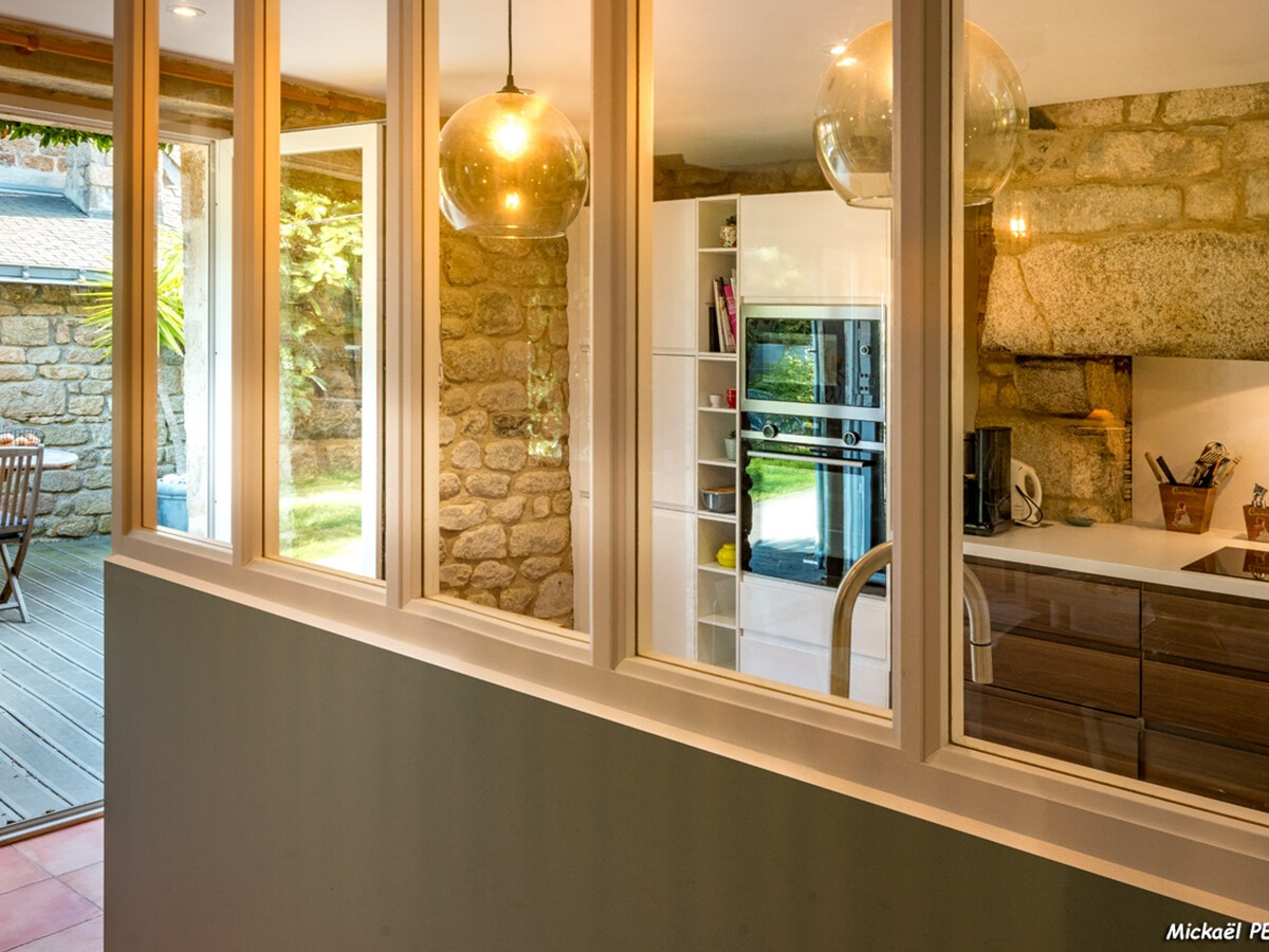 Maison champêtre Ploemeur, 7 couchages, jardin et barbecue - Photo 8