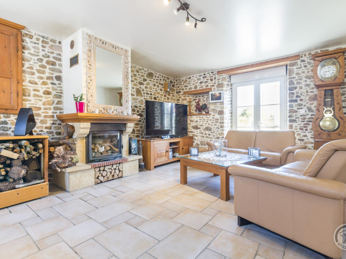Gîte 8 pers. avec étang privé et cheminée à Gouville-sur-Mer - Photo 6