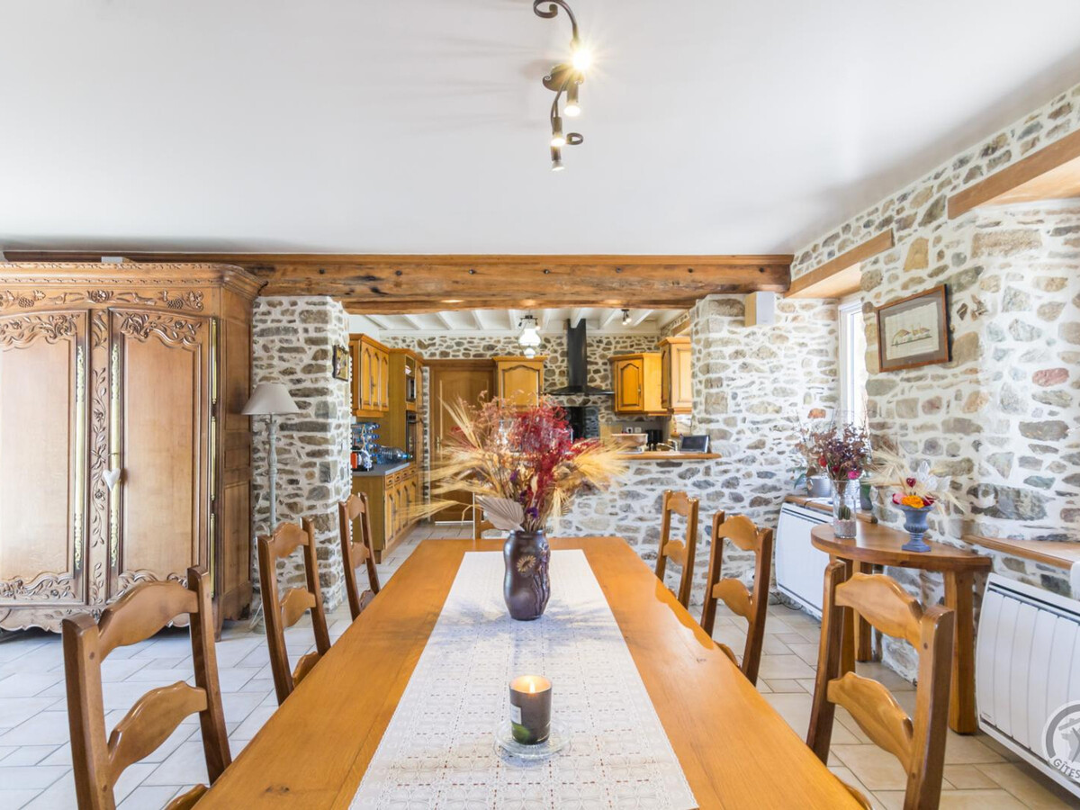 Gîte 8 pers. avec étang privé et cheminée à Gouville-sur-Mer - Photo 7