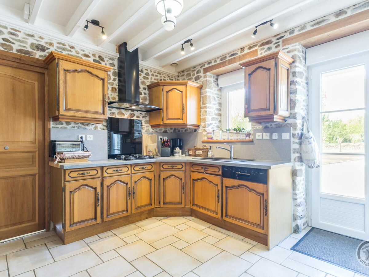 Gîte 8 pers. avec étang privé et cheminée à Gouville-sur-Mer - Photo 8