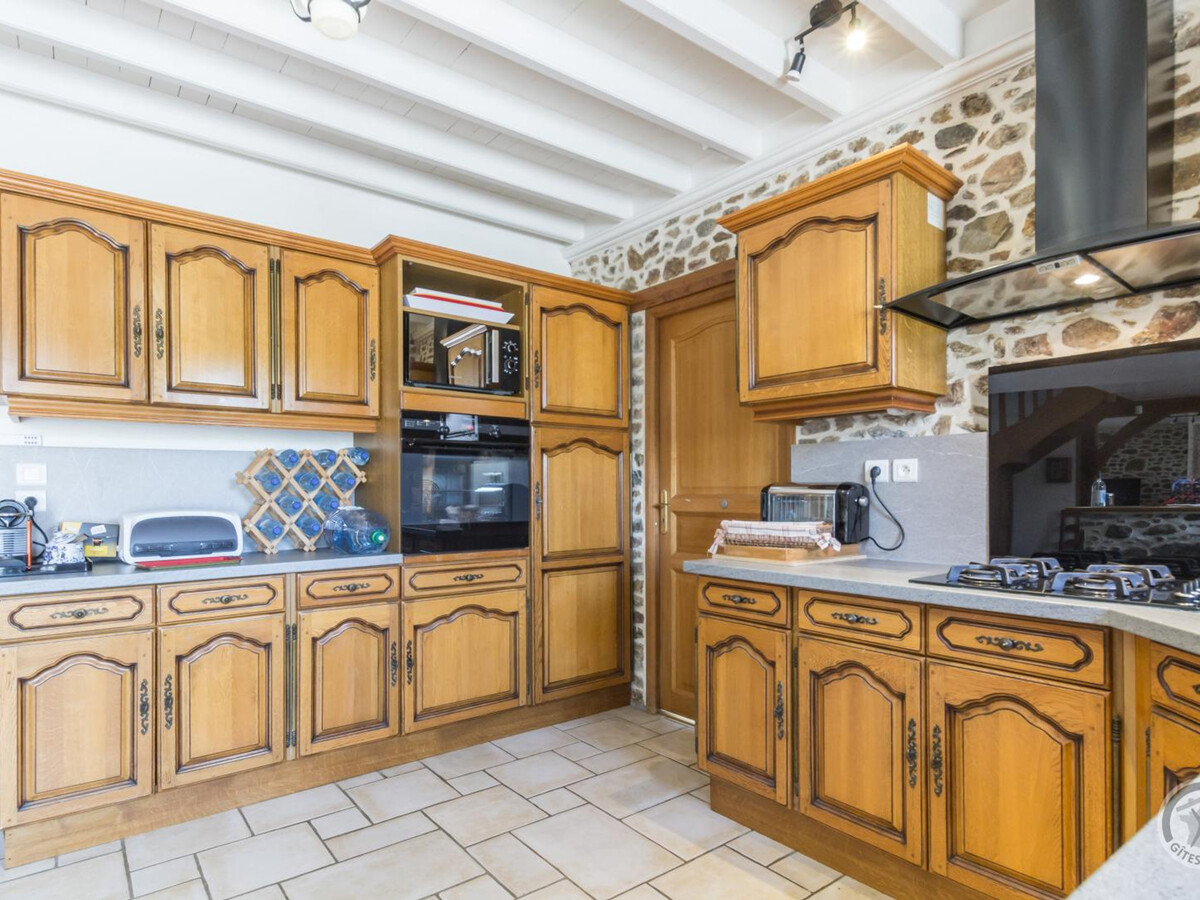 Gîte 8 pers. avec étang privé et cheminée à Gouville-sur-Mer - Photo 9