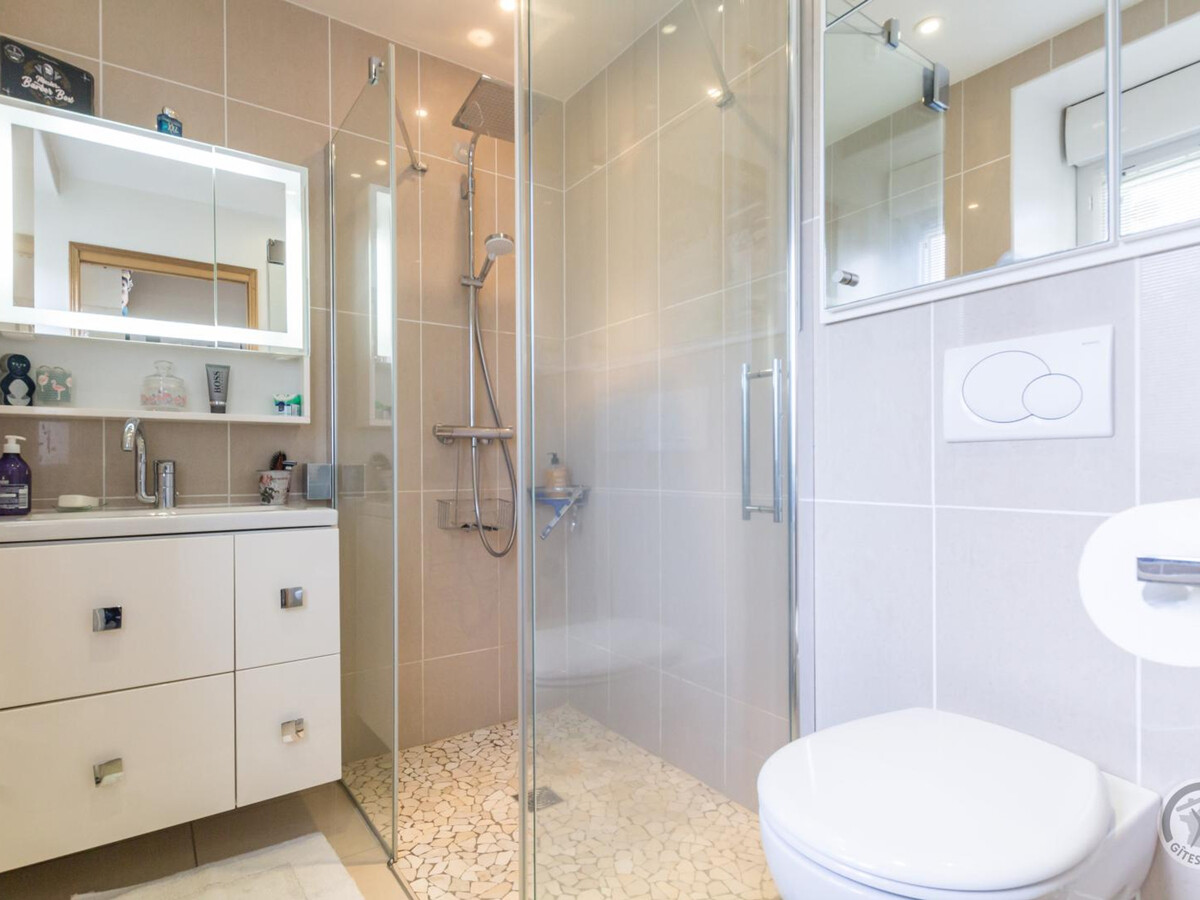 Gîte 8 pers. avec étang privé et cheminée à Gouville-sur-Mer - Photo 12