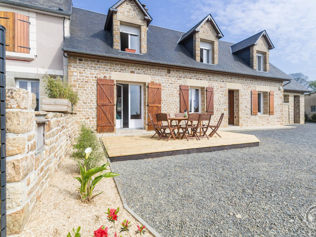Gîte 8 personnes Lolif : vue baie Mont-Saint-Michel - Photo 1