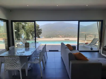 Villa Cupabia, 10 pers., piscine chauffée et vue mer : photo 5