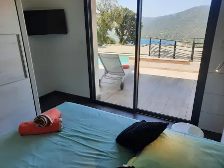 Villa Cupabia, 10 pers., piscine chauffée et vue mer : photo 9