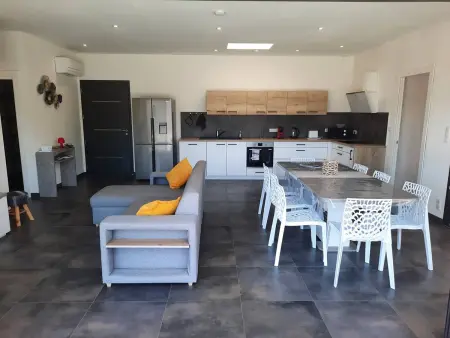 Villa Cupabia, 10 pers., piscine chauffée et vue mer : photo 16