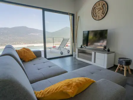 Villa Cupabia, 10 pers., piscine chauffée et vue mer : photo 18
