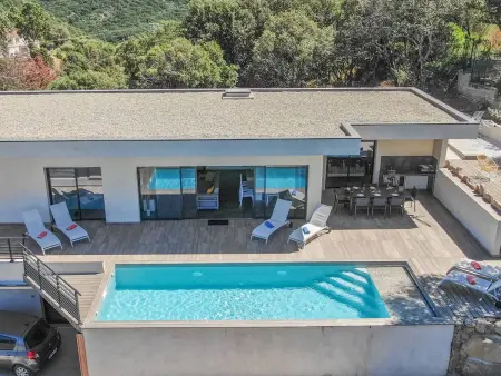 Villa Cupabia, 10 pers., piscine chauffée et vue mer : photo 24