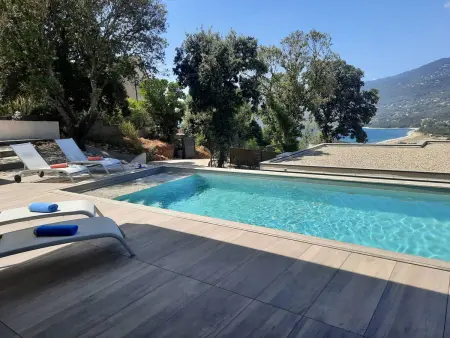 Villa Cupabia, 10 pers., piscine chauffée et vue mer : photo 25