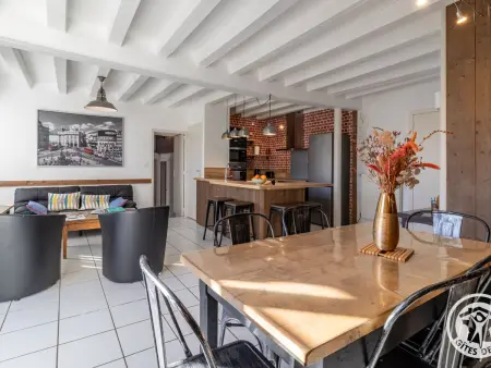 Gîte 6 pers. rénové en Anjou, piscine chauffée : photo 3