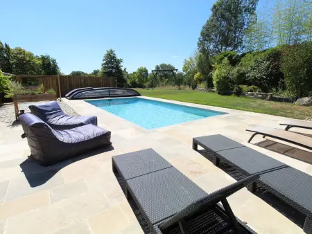 Gîte 6 pers. rénové en Anjou, piscine chauffée : photo 6