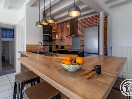 Gîte 6 pers. rénové en Anjou, piscine chauffée : photo 7