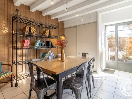 Gîte 6 pers. rénové en Anjou, piscine chauffée : photo 10