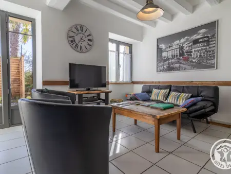 Gîte 6 pers. rénové en Anjou, piscine chauffée : photo 11
