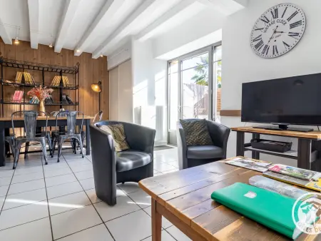 Gîte 6 pers. rénové en Anjou, piscine chauffée : photo 12