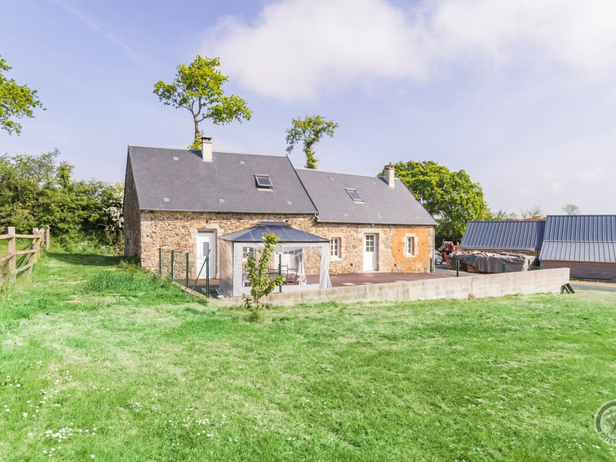 Gîte en pierre à Gouville-sur-Mer, 6 pers., étang - Photo 2