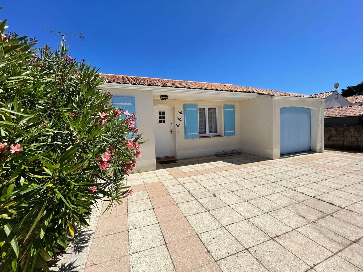 Maison 3 chambres vue océan, terrain clos à Saint-Hilaire-de-Riez - Photo 1