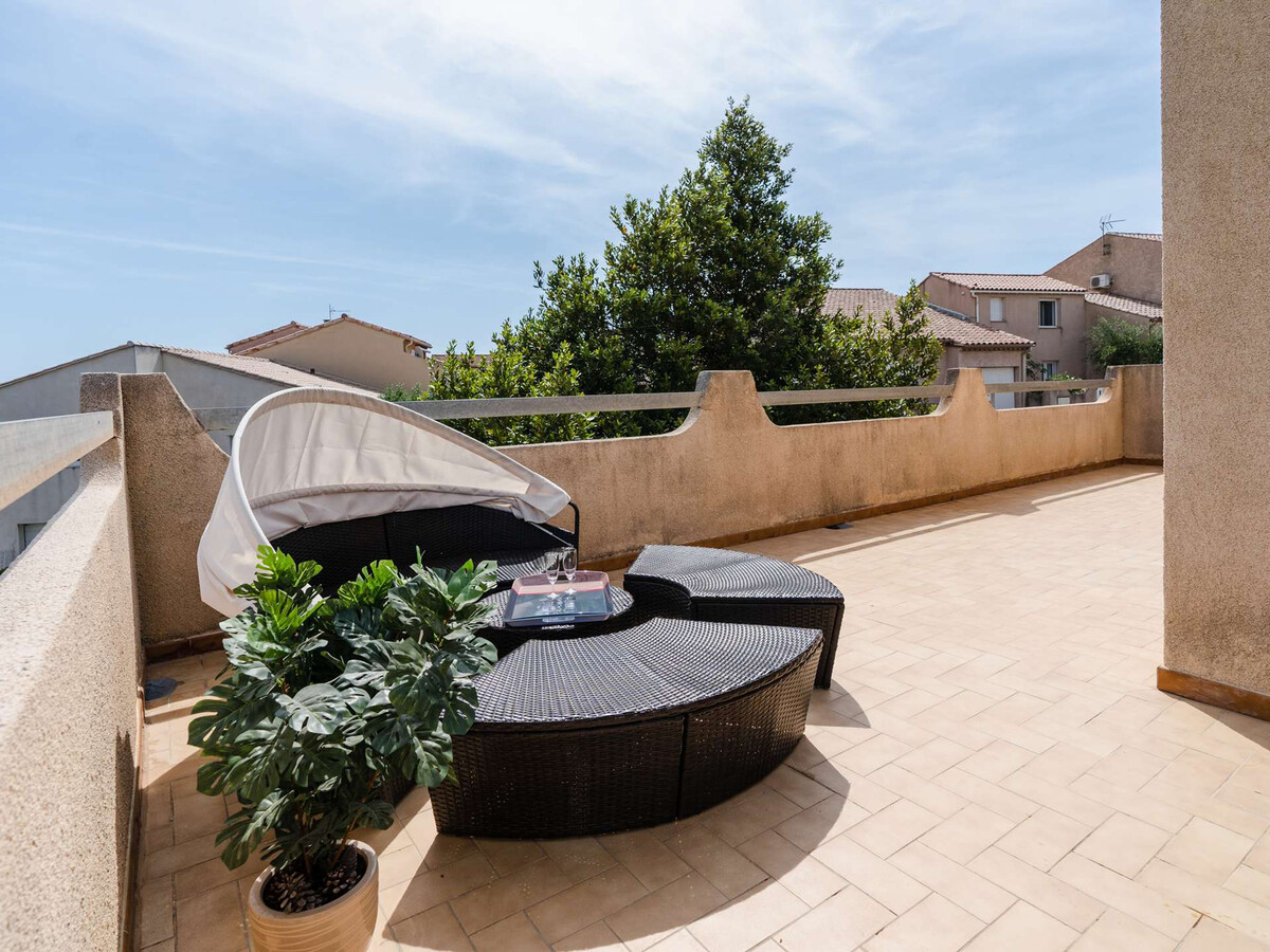 Villa l'Orée des Pins à Narbonne-Plage, 6 pers, parking - Photo 1