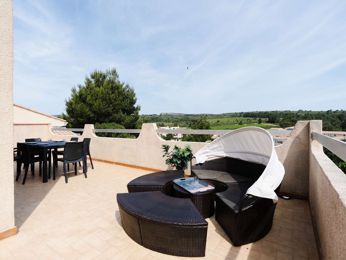 Villa l'Orée des Pins à Narbonne-Plage, 6 pers, parking - Photo 15