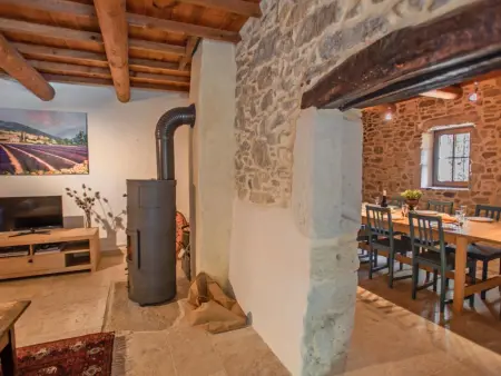Maison de campagne XIXe avec piscine privée à Bollène, 8 pers. : photo 5