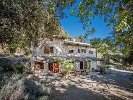 Maison de campagne XIXe avec piscine privée à Bollène, 8 pers. : photo 7