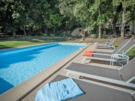 Maison de campagne XIXe avec piscine privée à Bollène, 8 pers. : photo 10