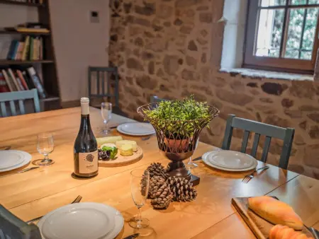 Maison de campagne XIXe avec piscine privée à Bollène, 8 pers. : photo 17