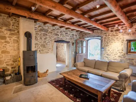 Maison de campagne XIXe avec piscine privée à Bollène, 8 pers. : photo 18