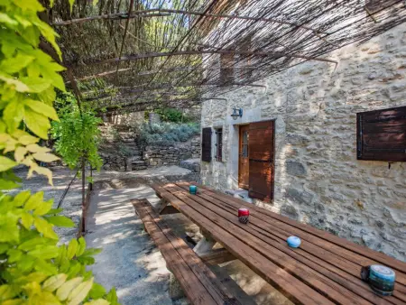 Maison de campagne XIXe avec piscine privée à Bollène, 8 pers. : photo 44