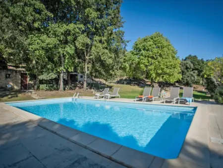 Maison de campagne XIXe avec piscine privée à Bollène, 8 pers. : photo 45