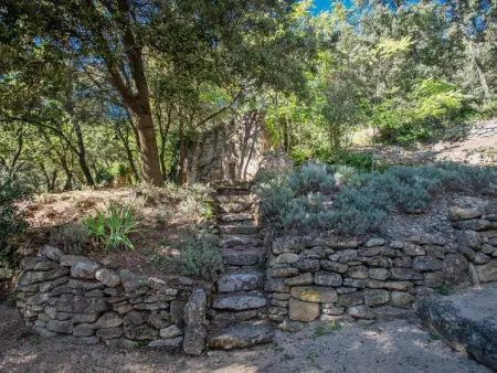 Maison de campagne XIXe avec piscine privée à Bollène, 8 pers. : photo 47