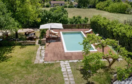 Maison historique 1870 à Rieti, 12 pers., piscine : photo 14