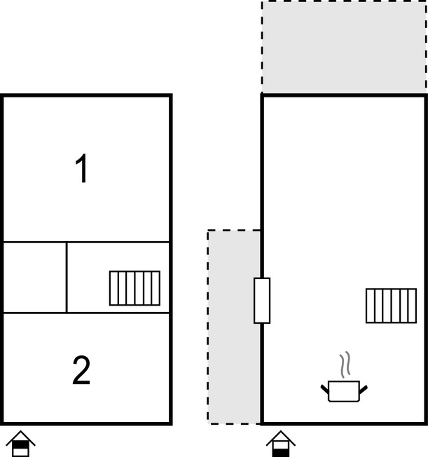 Maison en pierre 90 m² avec jardin, Quemper Guezennec - Photo 37