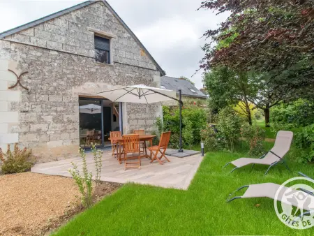 Location gite à Loire Authion, Gîte cosy entre Angers et Saumur, 2021, tout confort, terrasse privative, proche Loire et commodités