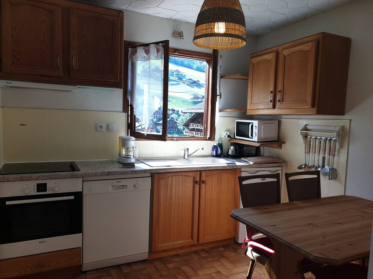 Chalet T3 40m² village Arêches, jardin sud-ouest, 200m du ski - Photo 2