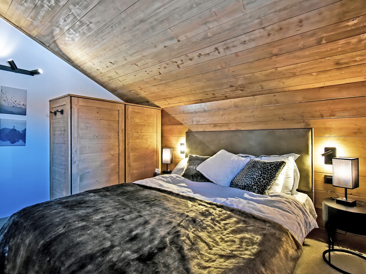 Chalet 10 pers., 5 ch., sauna et box à ski aux Menuires - Photo 21