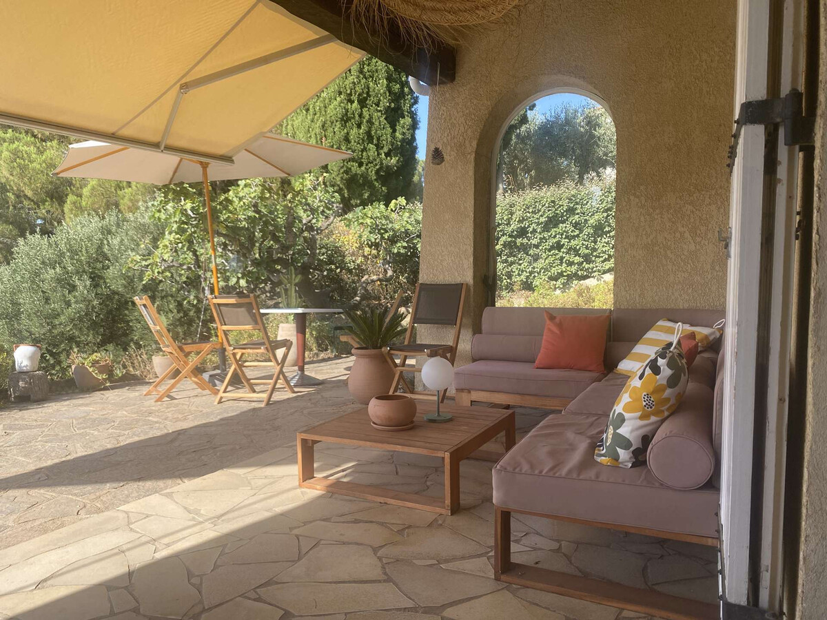 Villa vue mer au Lavandou, 6 pers., terrasse plein sud - Photo 2