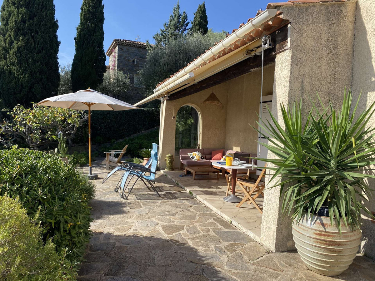 Villa vue mer au Lavandou, 6 pers., terrasse plein sud - Photo 14