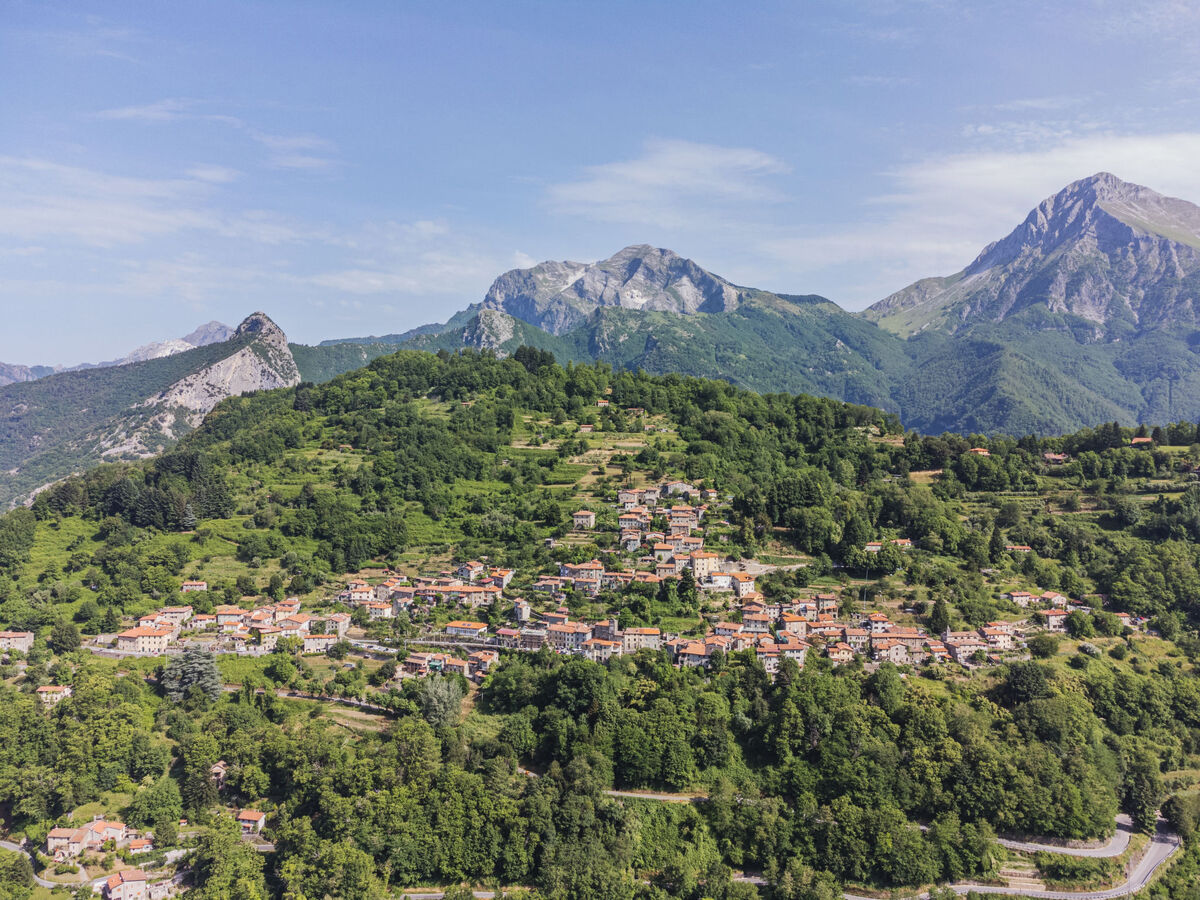 Maison Stella à Stazzema, vue montagnes et jardin - Photo 34